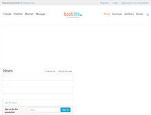 Tablet Screenshot of booklife.com